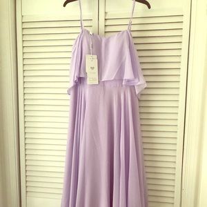 Never worn Lavender Bridesmaid dress